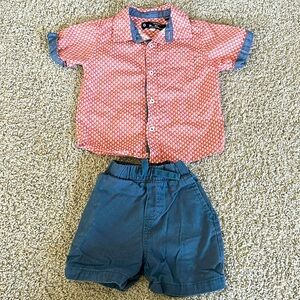 Ben Sherman boys matching polo shirt set